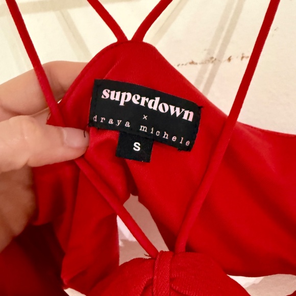 Superdown Red Dress - Picture 2 of 4